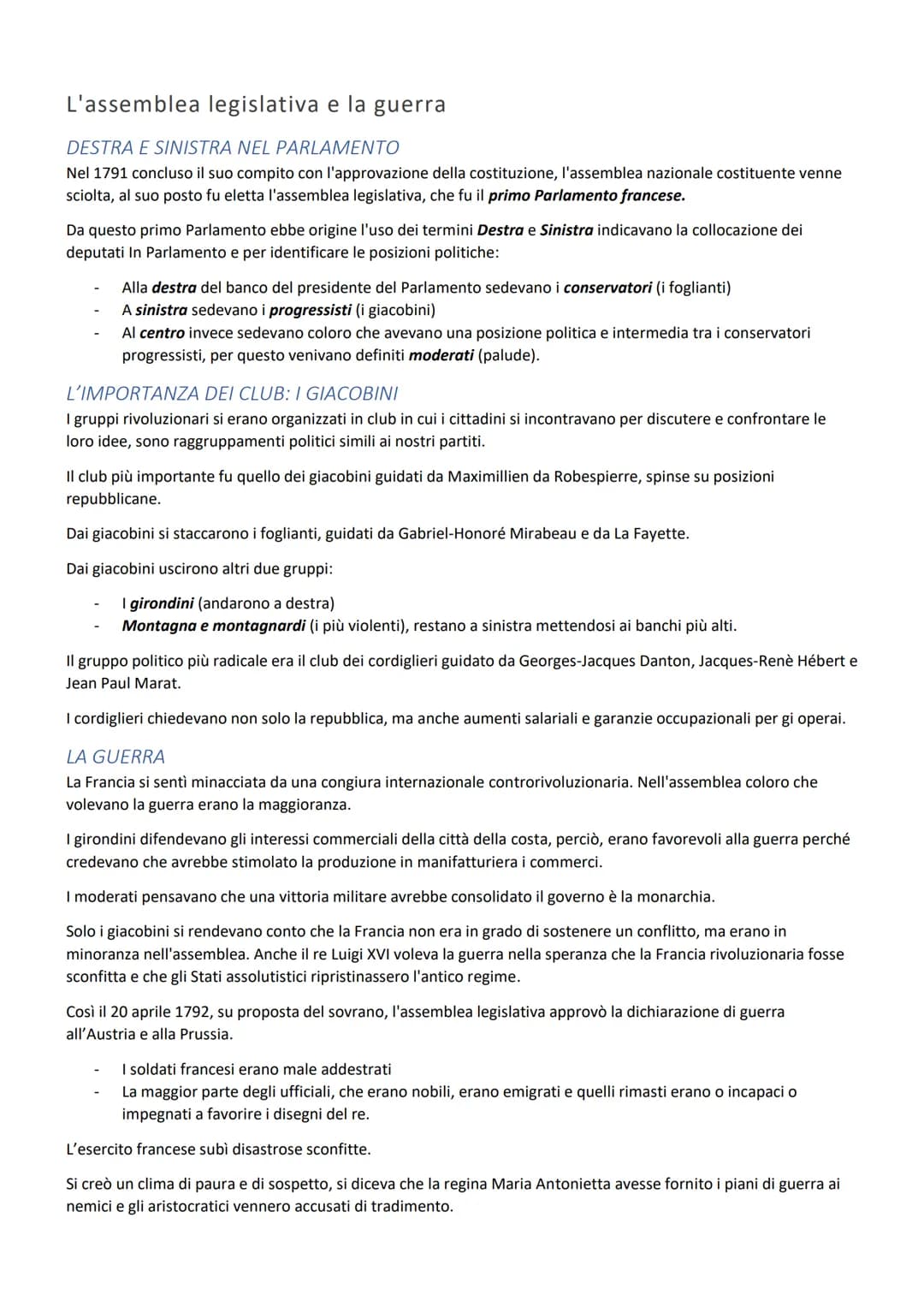 LA RIVOLUZIONE FRANCESE
La crisi dell'Antico Regime in Francia
L'ANTICO REGIME E L'INSODDISFAZIONE DELLA BORGHESIA
Alla fine del Settecento,