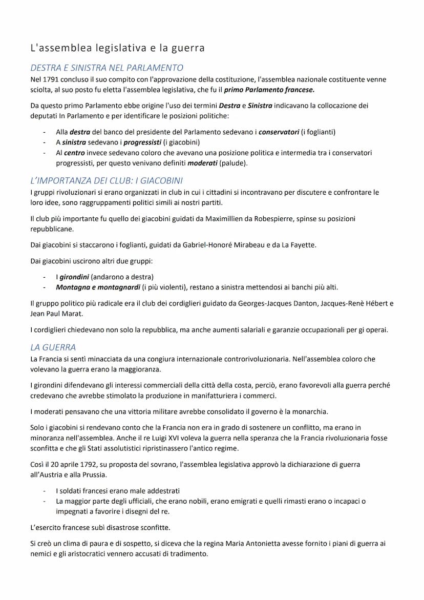 LA RIVOLUZIONE FRANCESE
La crisi dell'Antico Regime in Francia
L'ANTICO REGIME E L'INSODDISFAZIONE DELLA BORGHESIA
Alla fine del Settecento,