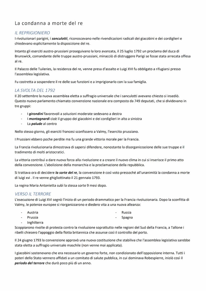 LA RIVOLUZIONE FRANCESE
La crisi dell'Antico Regime in Francia
L'ANTICO REGIME E L'INSODDISFAZIONE DELLA BORGHESIA
Alla fine del Settecento,