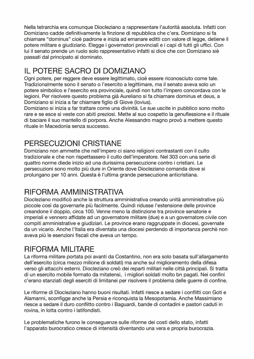 LA CRISI DEL TERZO
SECOLO
P.160
Si svolge nell'età tardo-antica (terza/sesto secolo). Quest'era sta a cavallo tra l'età antica
alla caduta d