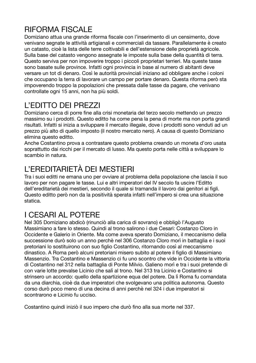 LA CRISI DEL TERZO
SECOLO
P.160
Si svolge nell'età tardo-antica (terza/sesto secolo). Quest'era sta a cavallo tra l'età antica
alla caduta d