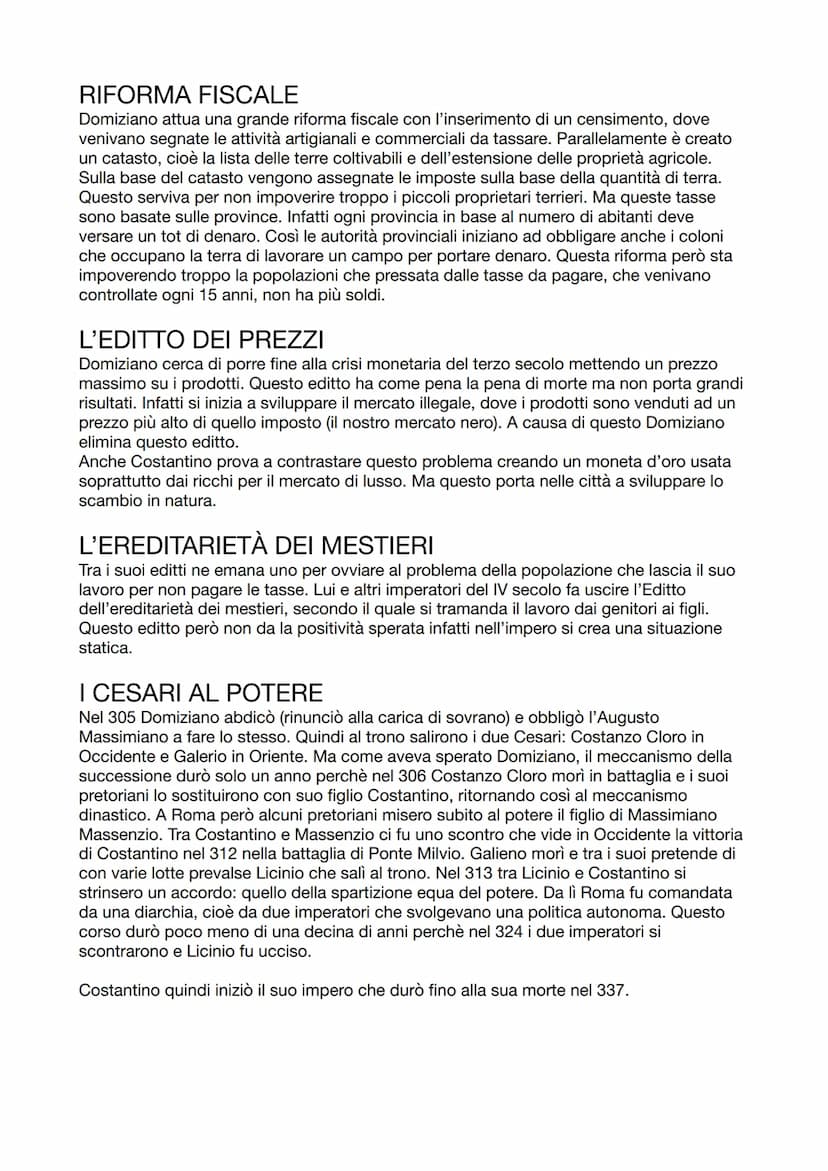 LA CRISI DEL TERZO
SECOLO
P.160
Si svolge nell'età tardo-antica (terza/sesto secolo). Quest'era sta a cavallo tra l'età antica
alla caduta d
