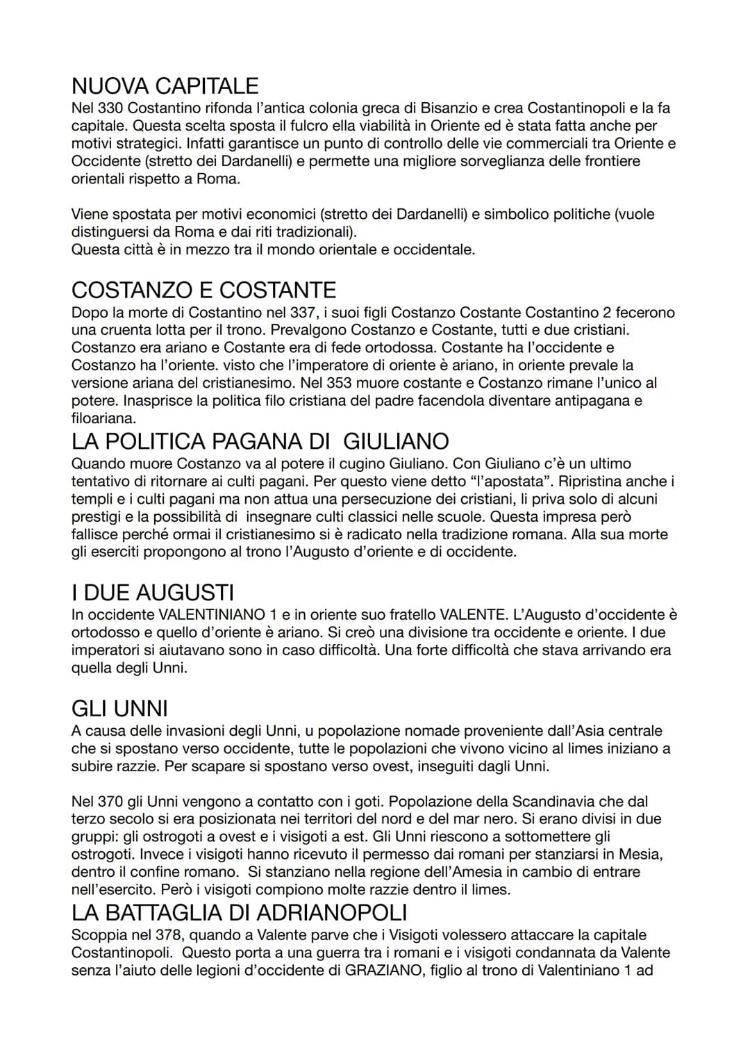 LA CRISI DEL TERZO
SECOLO
P.160
Si svolge nell'età tardo-antica (terza/sesto secolo). Quest'era sta a cavallo tra l'età antica
alla caduta d