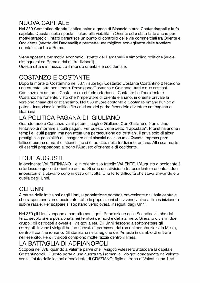 LA CRISI DEL TERZO
SECOLO
P.160
Si svolge nell'età tardo-antica (terza/sesto secolo). Quest'era sta a cavallo tra l'età antica
alla caduta d
