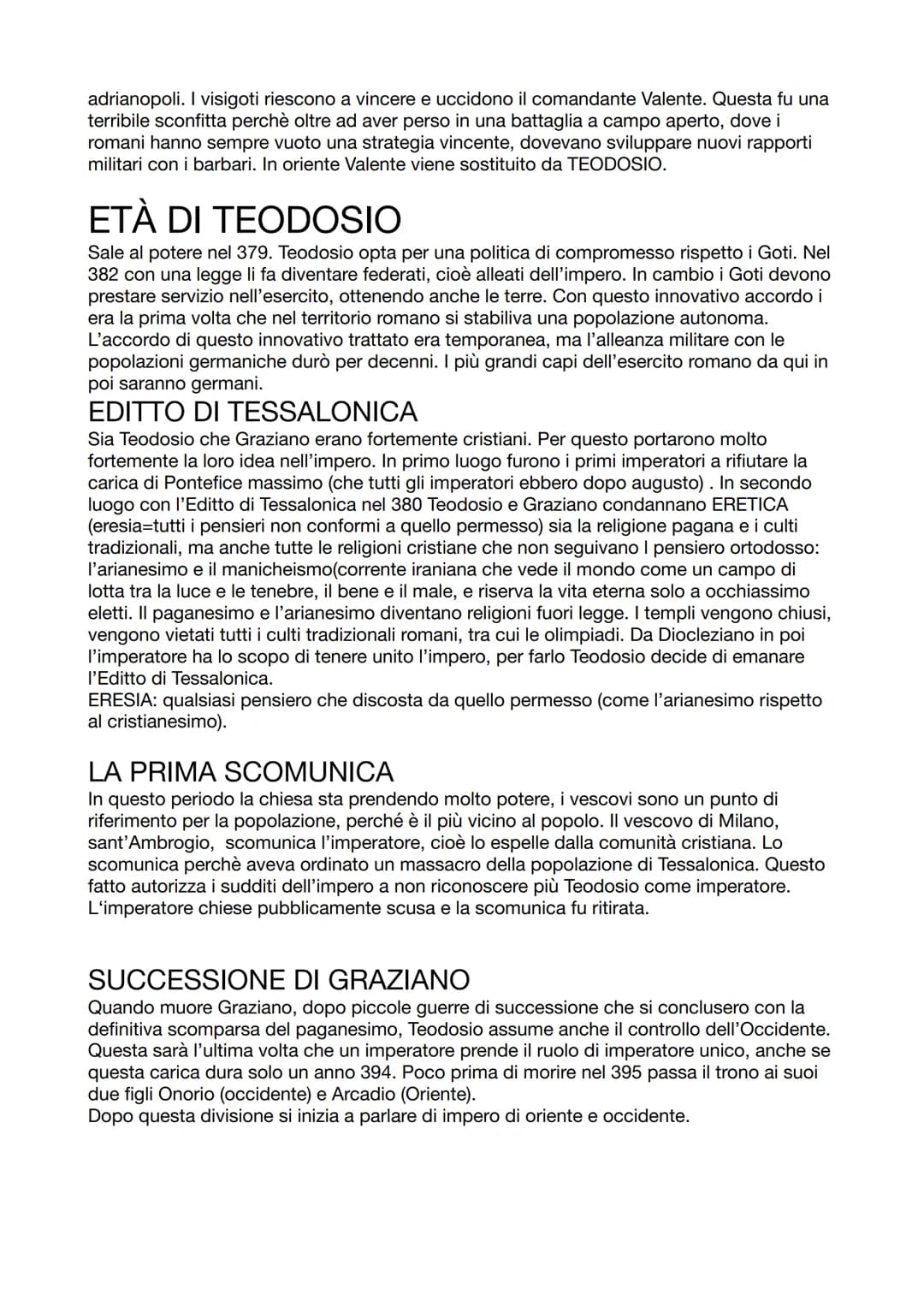 LA CRISI DEL TERZO
SECOLO
P.160
Si svolge nell'età tardo-antica (terza/sesto secolo). Quest'era sta a cavallo tra l'età antica
alla caduta d