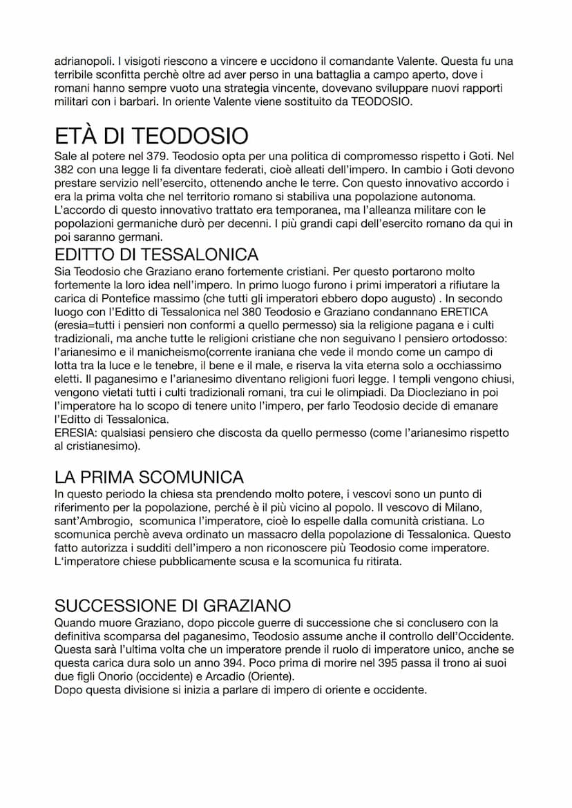 LA CRISI DEL TERZO
SECOLO
P.160
Si svolge nell'età tardo-antica (terza/sesto secolo). Quest'era sta a cavallo tra l'età antica
alla caduta d