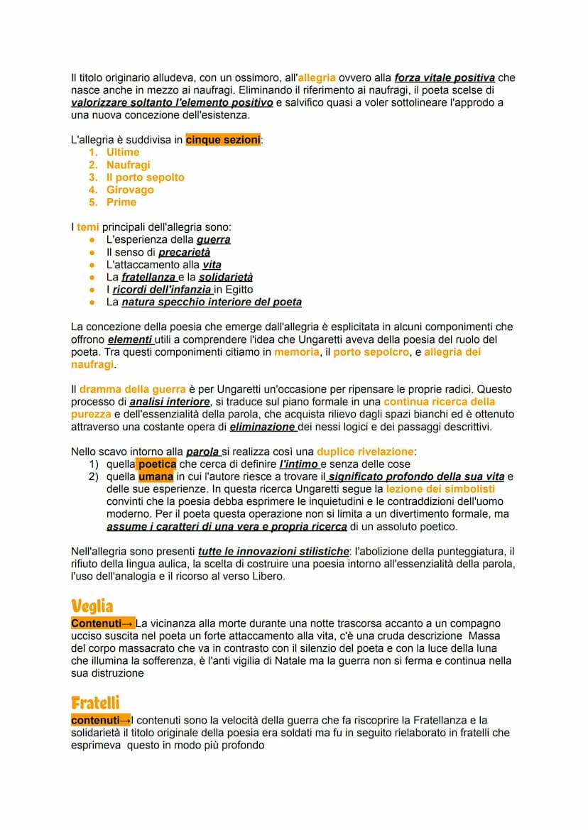 SALVATORE QUASIMODO
Per lui l'ermetismo rappresentò la prima fase di una lunga carriera poetica, lo studio
appassionato dei lirici critici e