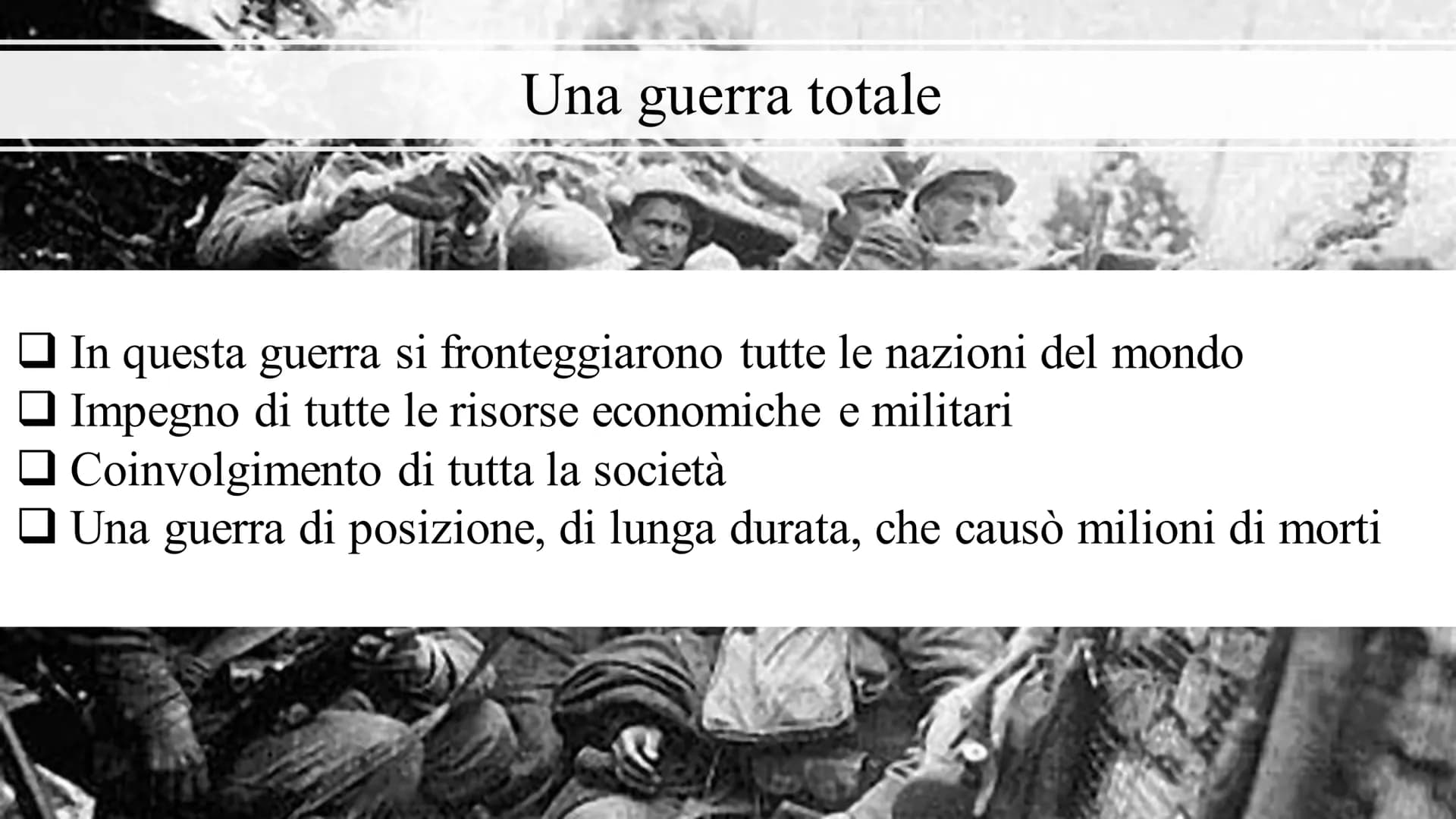 PRIMA GUERRA MONDIALE
La Grande Guerra Le cause della Prima Guerra Mondiale:
Assassinio erede al trono d'Austria da uno studente serbo
Austr
