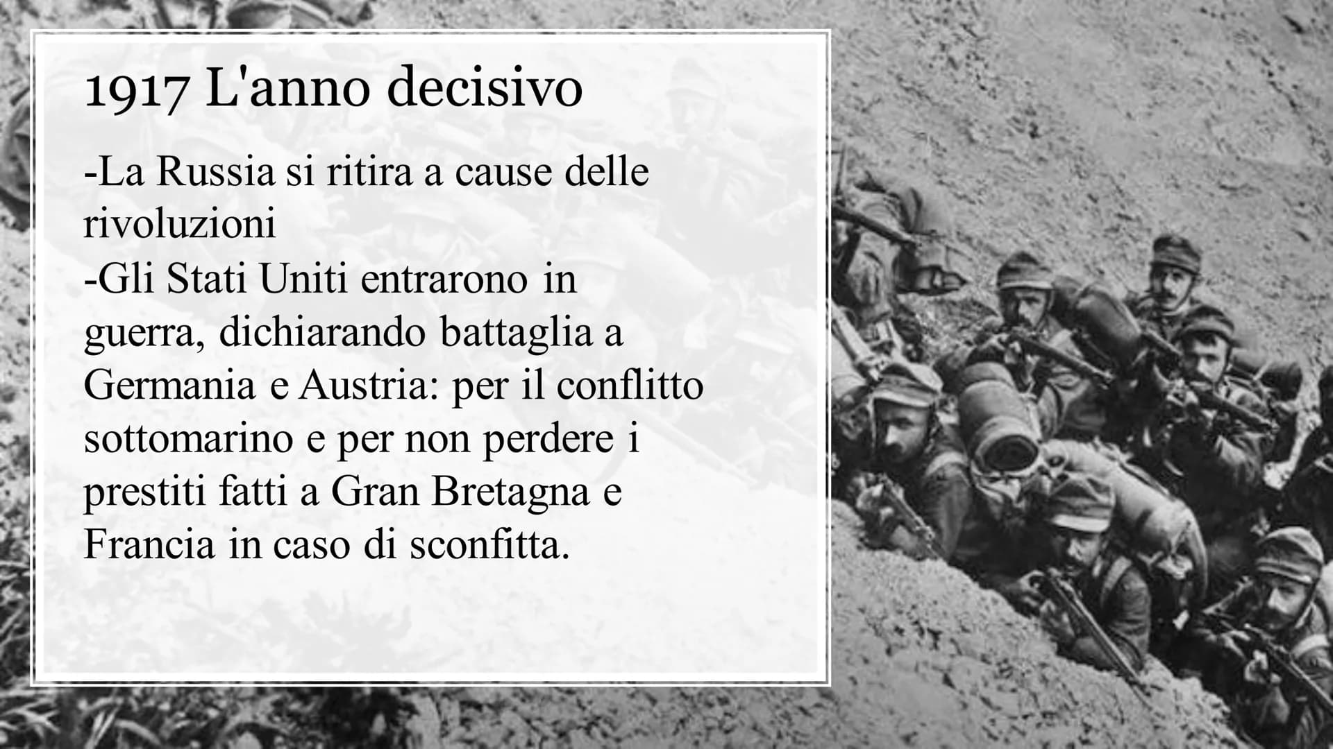 PRIMA GUERRA MONDIALE
La Grande Guerra Le cause della Prima Guerra Mondiale:
Assassinio erede al trono d'Austria da uno studente serbo
Austr