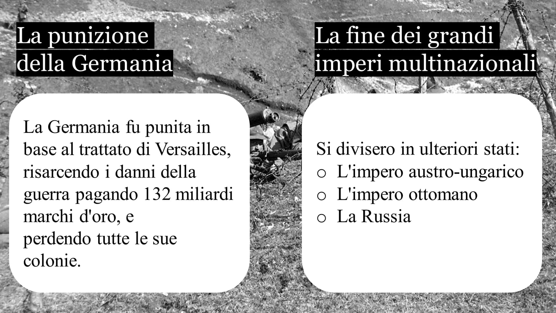 PRIMA GUERRA MONDIALE
La Grande Guerra Le cause della Prima Guerra Mondiale:
Assassinio erede al trono d'Austria da uno studente serbo
Austr