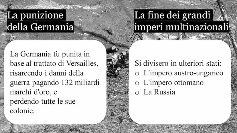 PRIMA GUERRA MONDIALE
La Grande Guerra Le cause della Prima Guerra Mondiale:
Assassinio erede al trono d'Austria da uno studente serbo
Austr
