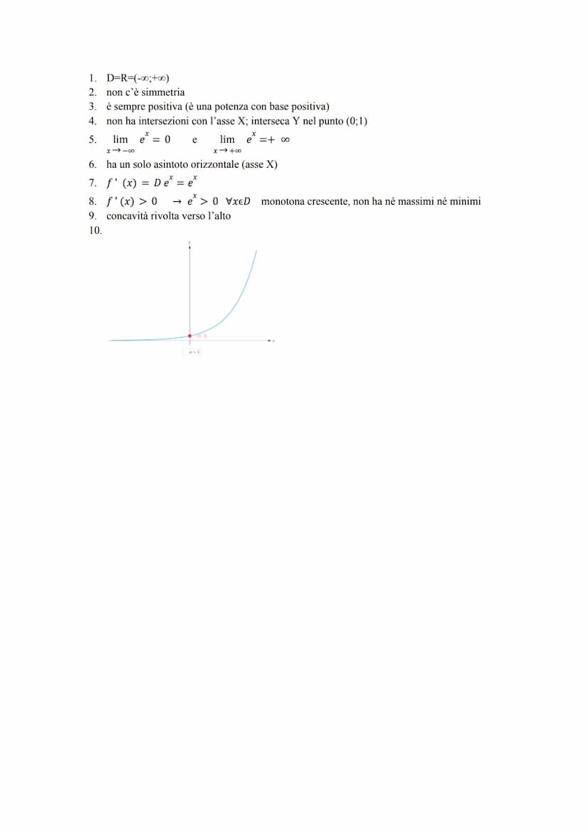 STUDIO DI FUNZIONE
Consiste nel "disegnare" in un RCO (riferimento cartesiano), una curva, una volta che si conosce la
sua equazione (funzio