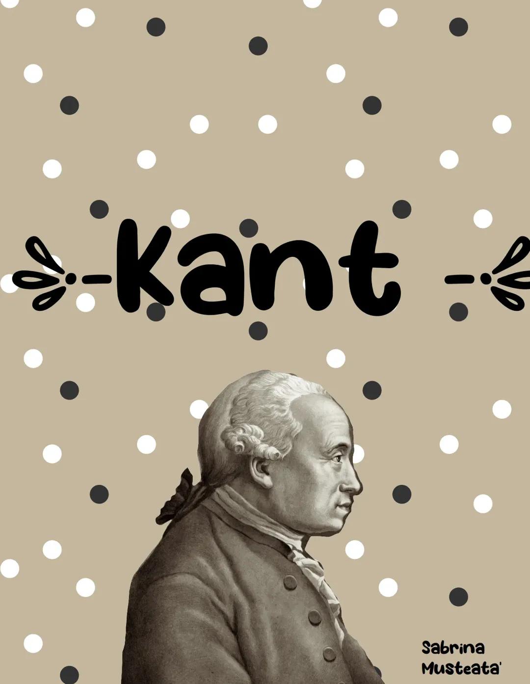 Appunti Kant 