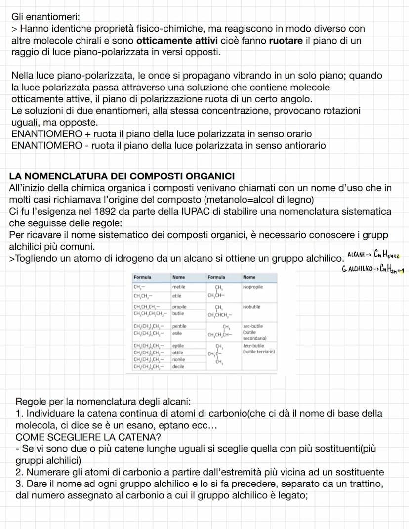  La chimica organica è la branca della chimica che studia tutti i composti del carbonio,
indipendentemente dalla loro origine.
Alla fine del
