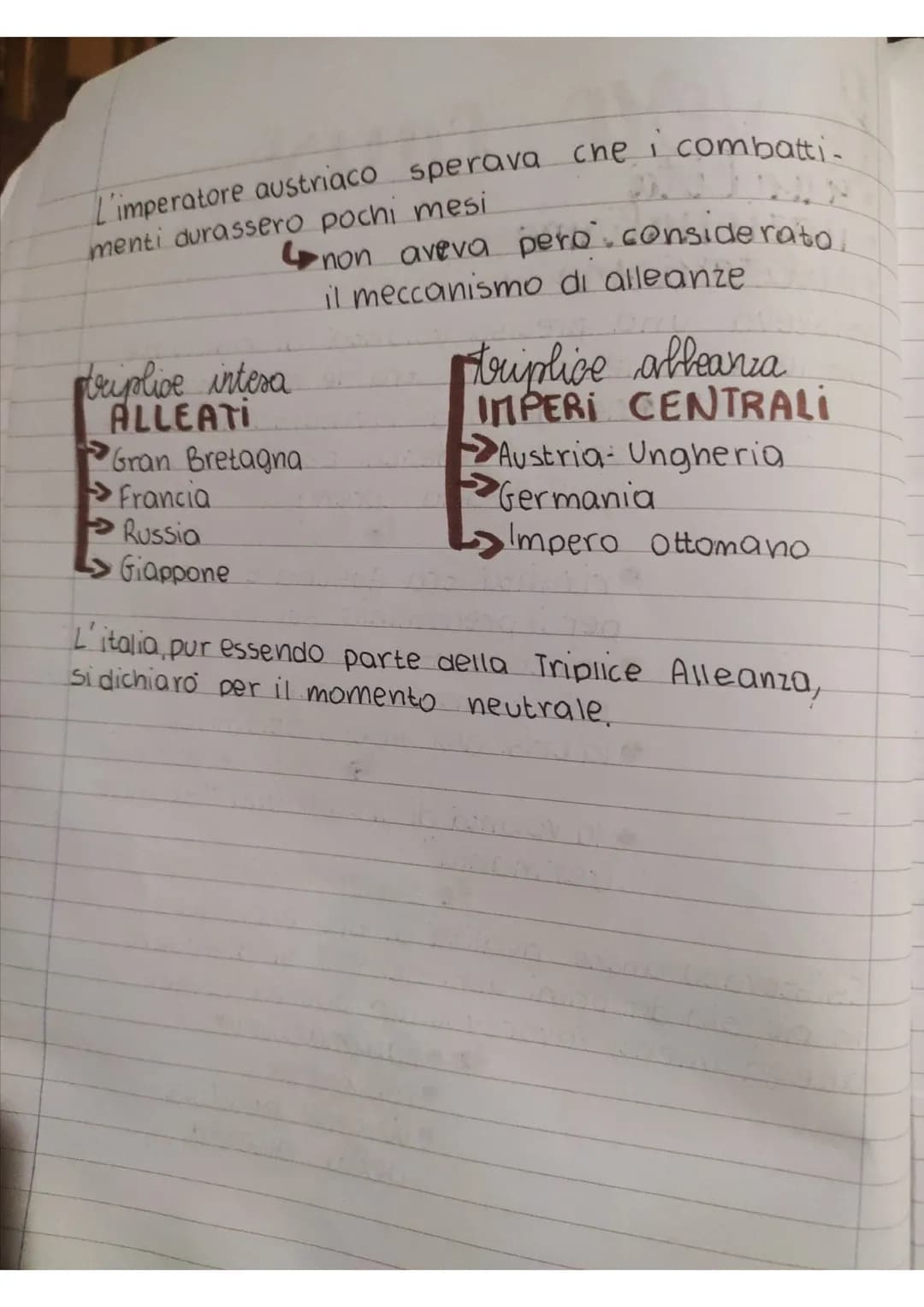 quere
mondiale
Dal 1914 al 1918 il mondo fu sconvolto da un
conflitto che, per la prima volta nella storia, assunse
dimensioni planetarie
l'