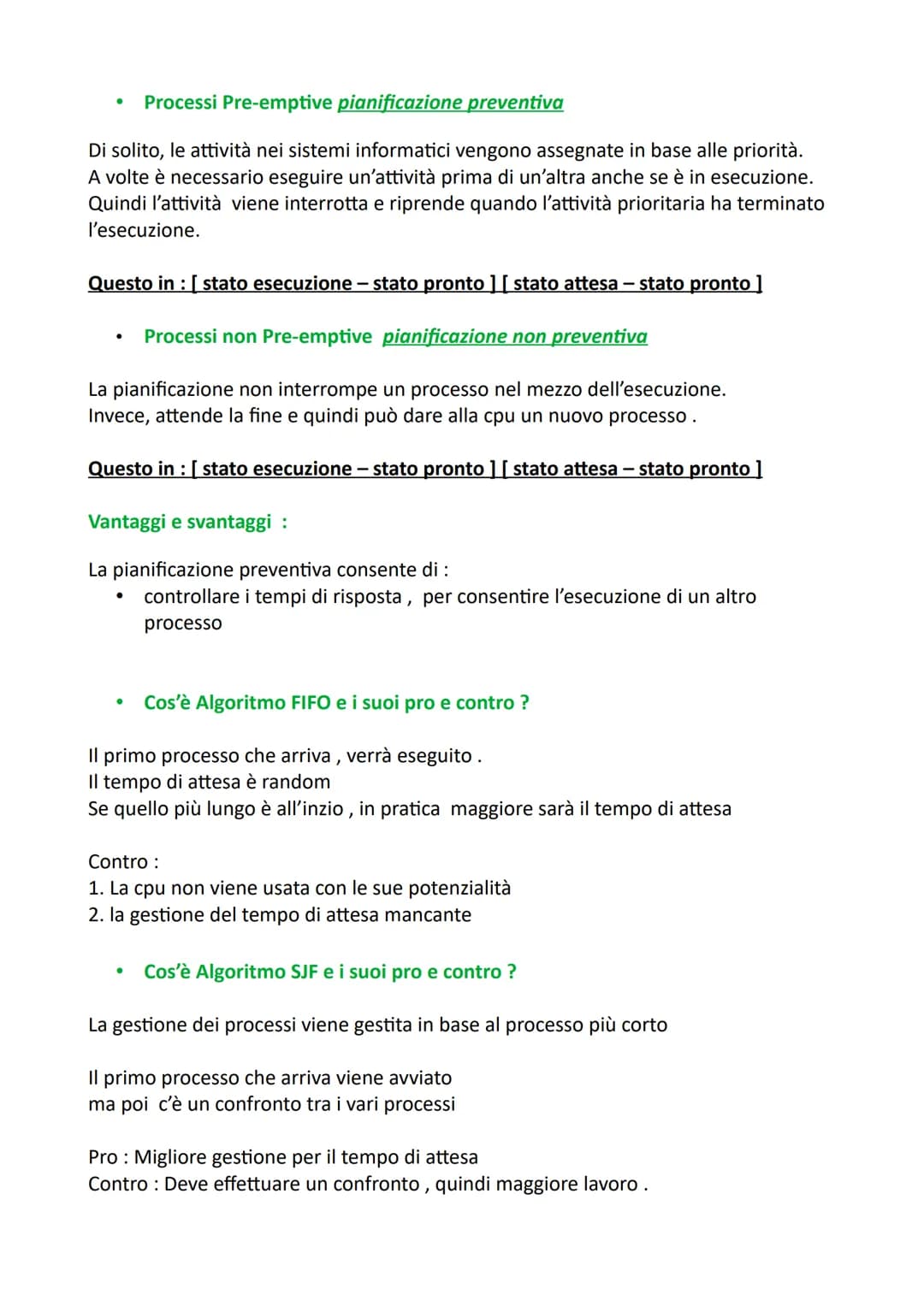 Il Sistema Operativo [SO]
Possibili domande :
●
●
●
●
●
●
Che cosa succede quando si accende il pc ?
Quando il pc si accende l'hardware avvi