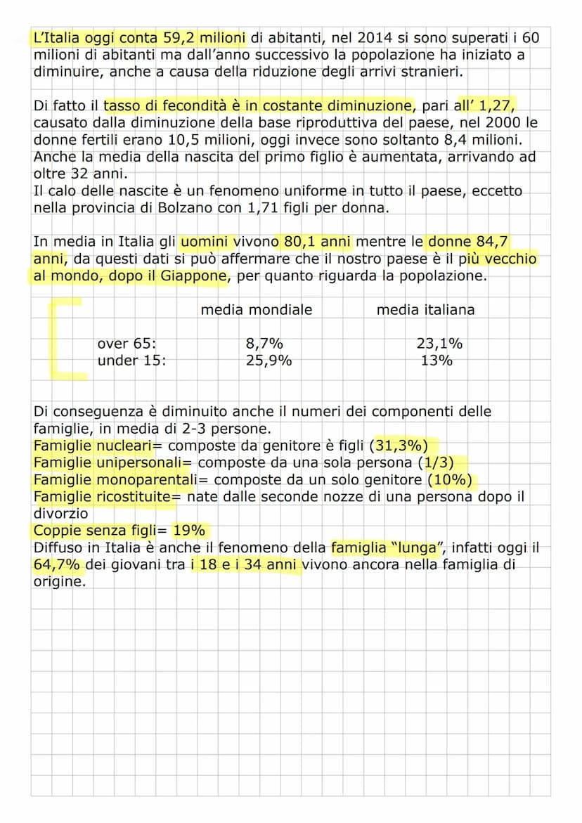 LA POPOLAZIONE
EUROPEA
La popolazione europea è di circa 747 milioni di abitanti, corrispondente al 9,6% della
popolazione mondiale.
Lo stat