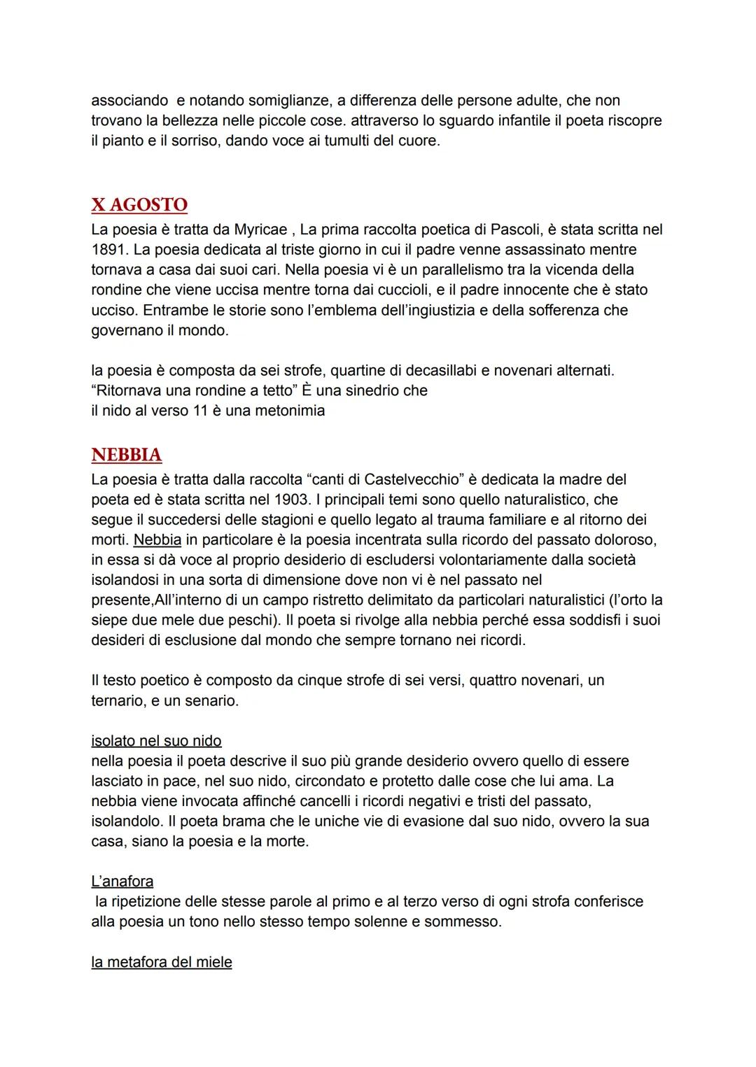 # Giovanni Pascoli

Giovanni Pascoli nasce il 31 dicembre del 1855 a San Mauro di Romagna. La madre
Caterina è una donna molto religiosa e m