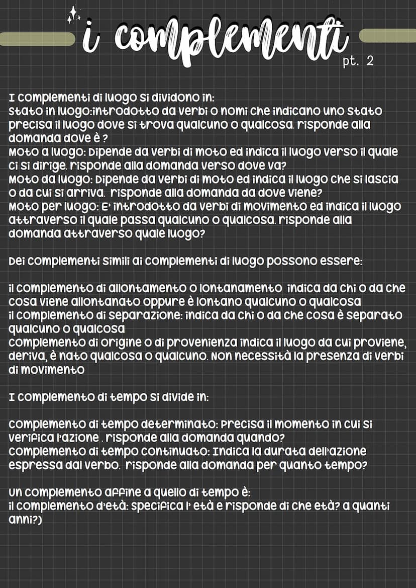 i complementi-
1
il complemento predicativo del soggetto: è un aggettivo o un nome
che completa il significato del predicato e si riferisce 