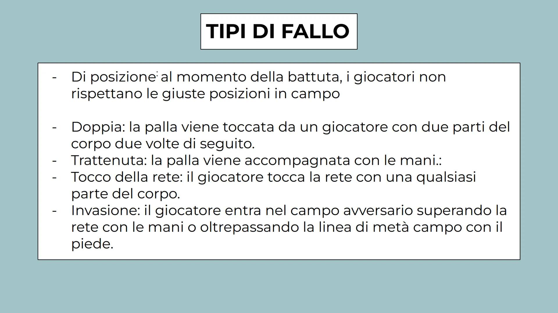 LA
PALLAVOLO
Wh Sport di squadra
Due squadre con
in campo, sei
giocatori e altri sei
in panchina per
ognuna delle
squadre.
La
Pallavolo
Spor