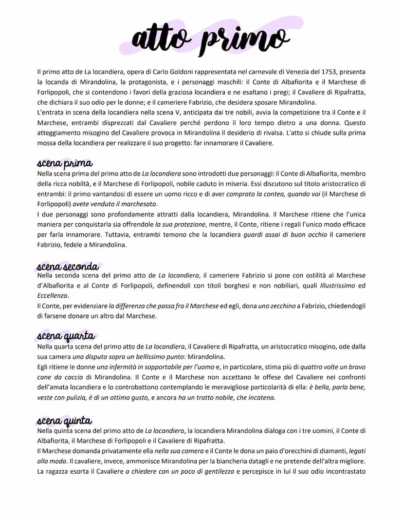 La Cocandiera
il capolavoro della riforma
La produzione di Carlo Goldoni per il Teatro Sant'Angelo (Medebach) culmina con La locandiera,
scr