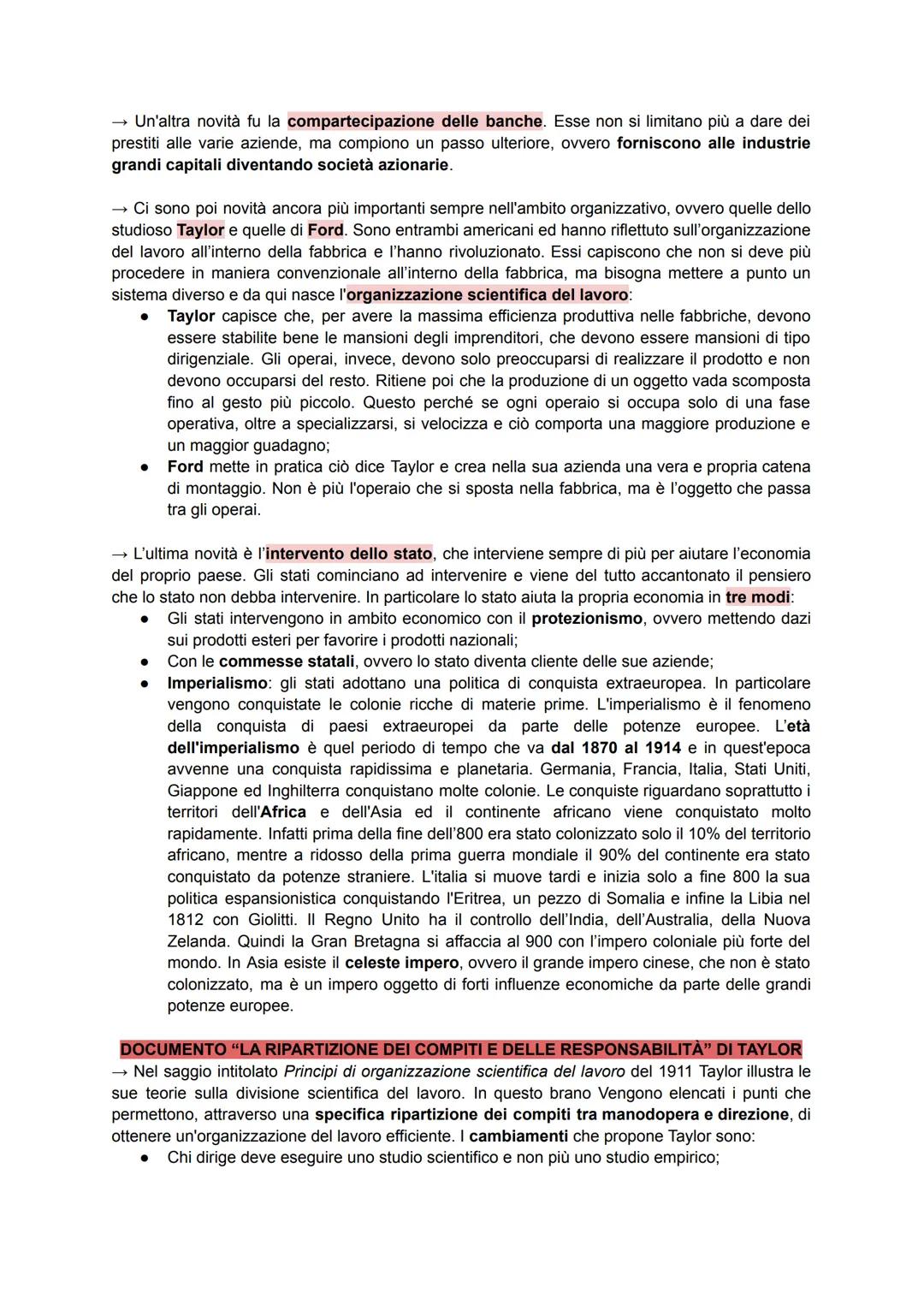 LA GRANDE DEPRESSIONE
→ Ci fu un periodo tra il 1873 al 1896 di gravissima crisi economica. Questo periodo passò alla
storia con il nome di 