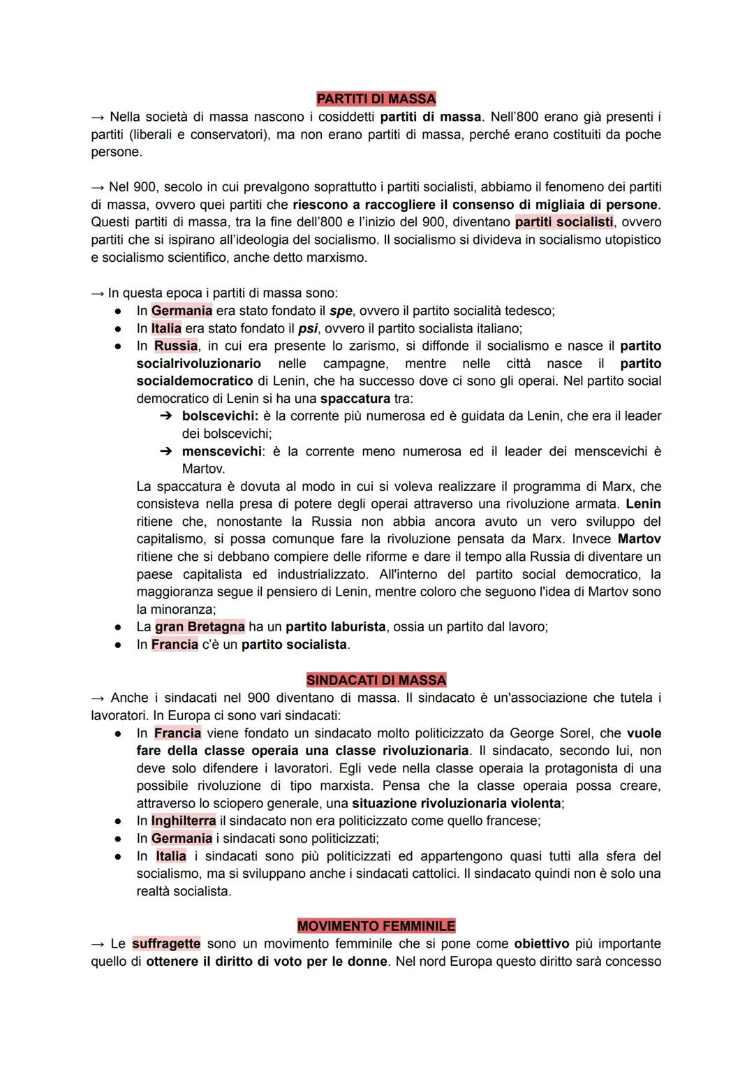 LA GRANDE DEPRESSIONE
→ Ci fu un periodo tra il 1873 al 1896 di gravissima crisi economica. Questo periodo passò alla
storia con il nome di 