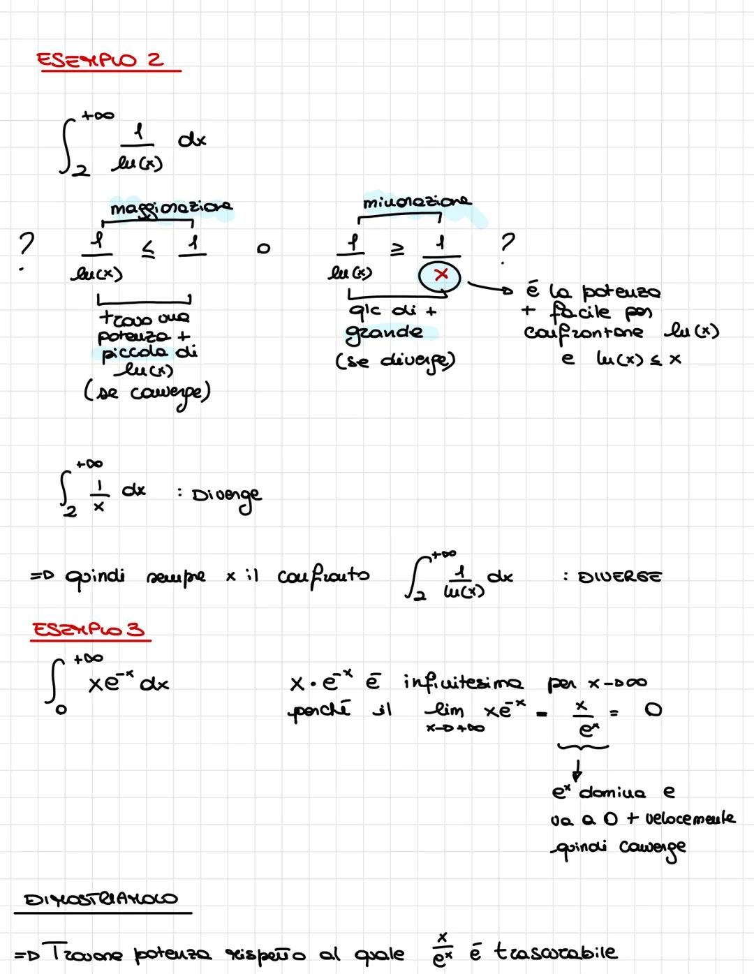 2' INTEGRALE
=D
LA PAMUTUA (= cioè l'integrale)
F(x) +C
Sn
F(x)
2) S x² dx
-
n dx
ES
PRAMUTI OF DI FUNZIONI ELEMENTARI
=
Integrali
INDEFINIT