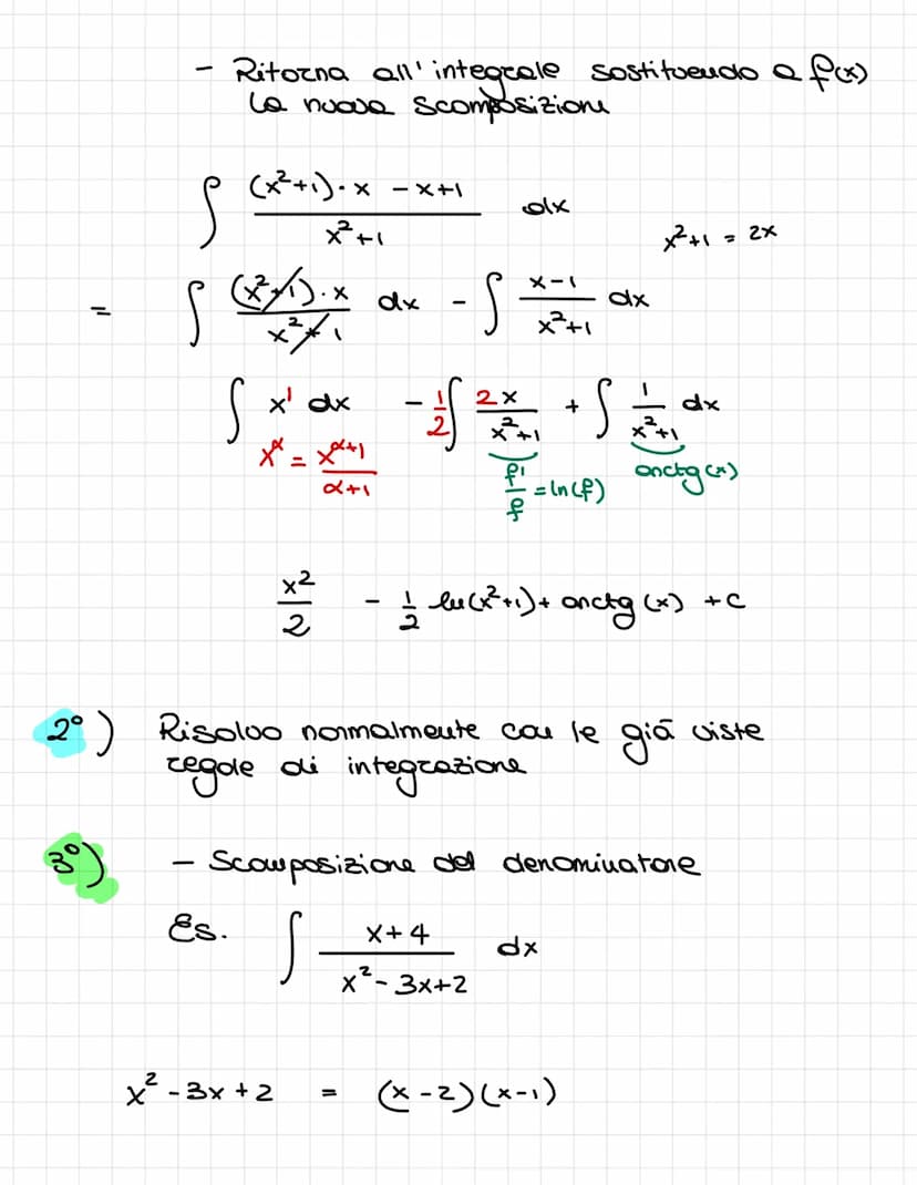 2' INTEGRALE
=D
LA PAMUTUA (= cioè l'integrale)
F(x) +C
Sn
F(x)
2) S x² dx
-
n dx
ES
PRAMUTI OF DI FUNZIONI ELEMENTARI
=
Integrali
INDEFINIT