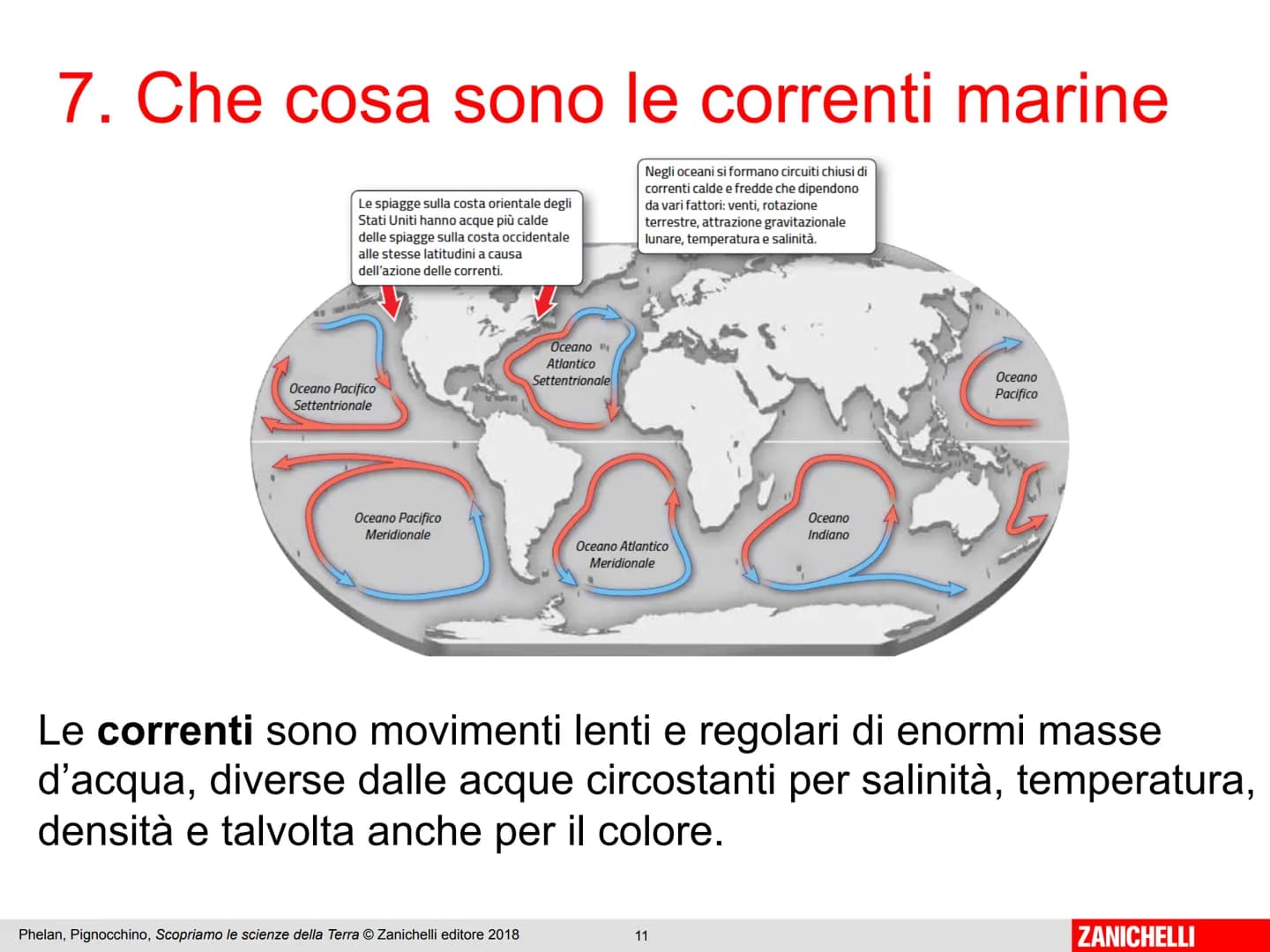 1. Che cos'è l'idrosfera
L'insieme di tutte le acque presenti sulla Terra, in superficie
e nel sottosuolo, costituisce l'idrosfera. L'acqua 