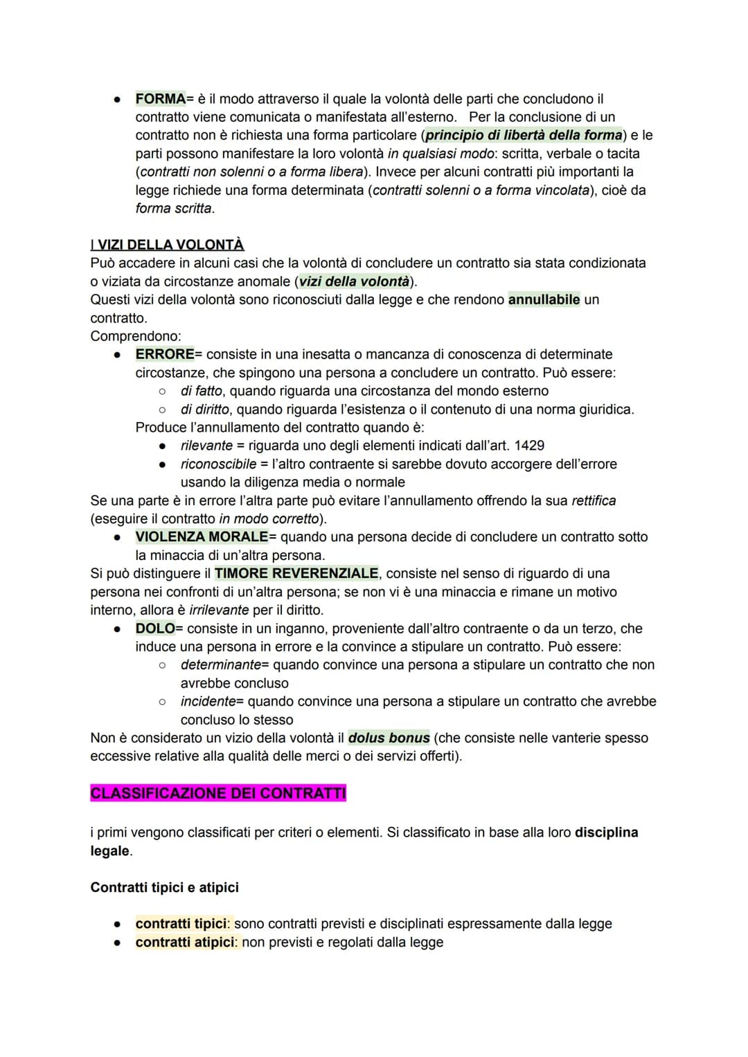 LA STRUTTURA DEL CONTRATTO
DEFINIZIONE E CARATTERI DEL CONTRATTO
CONTRATTO= accordo tra due o più parti per costituire, regolare o estinguer