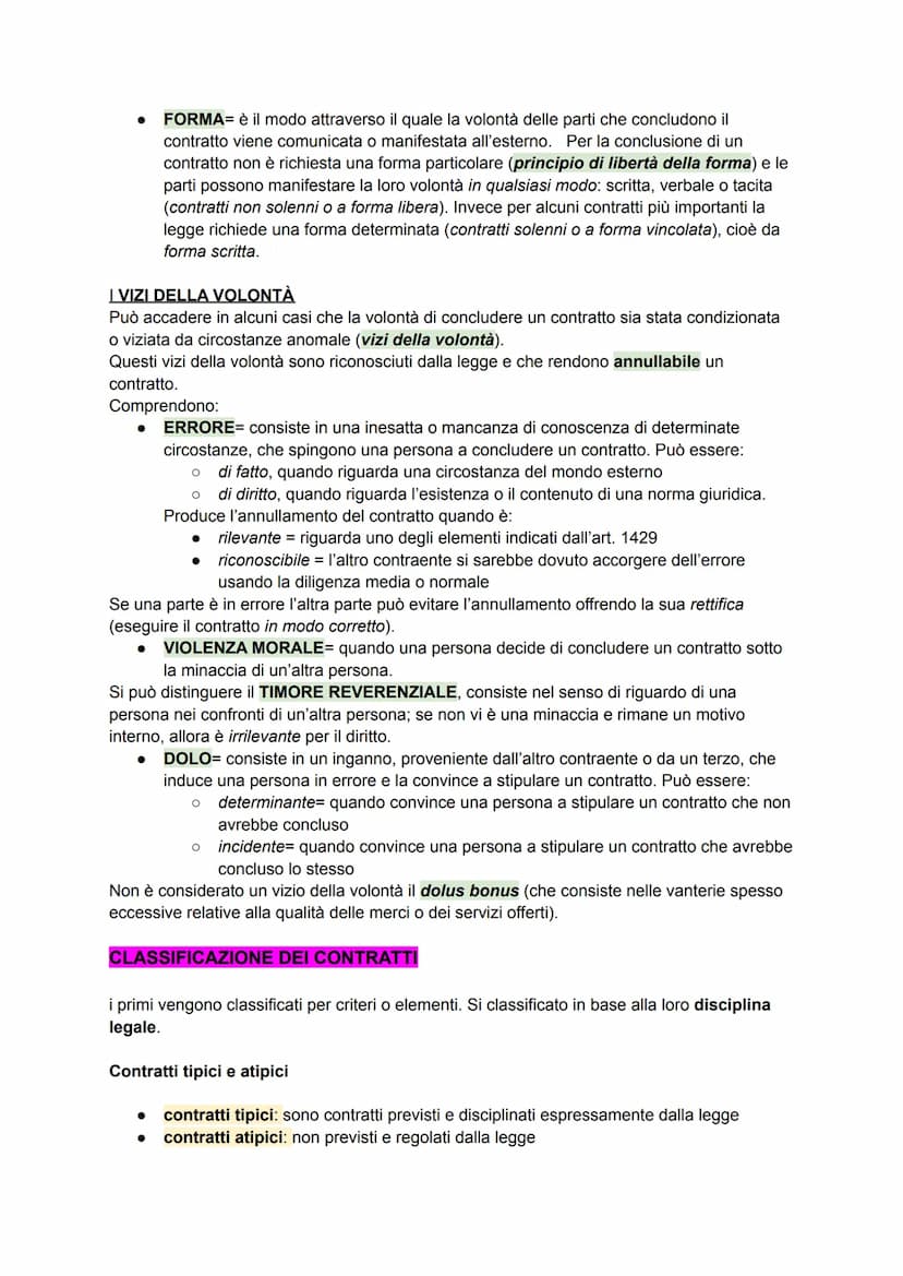 LA STRUTTURA DEL CONTRATTO
DEFINIZIONE E CARATTERI DEL CONTRATTO
CONTRATTO= accordo tra due o più parti per costituire, regolare o estinguer