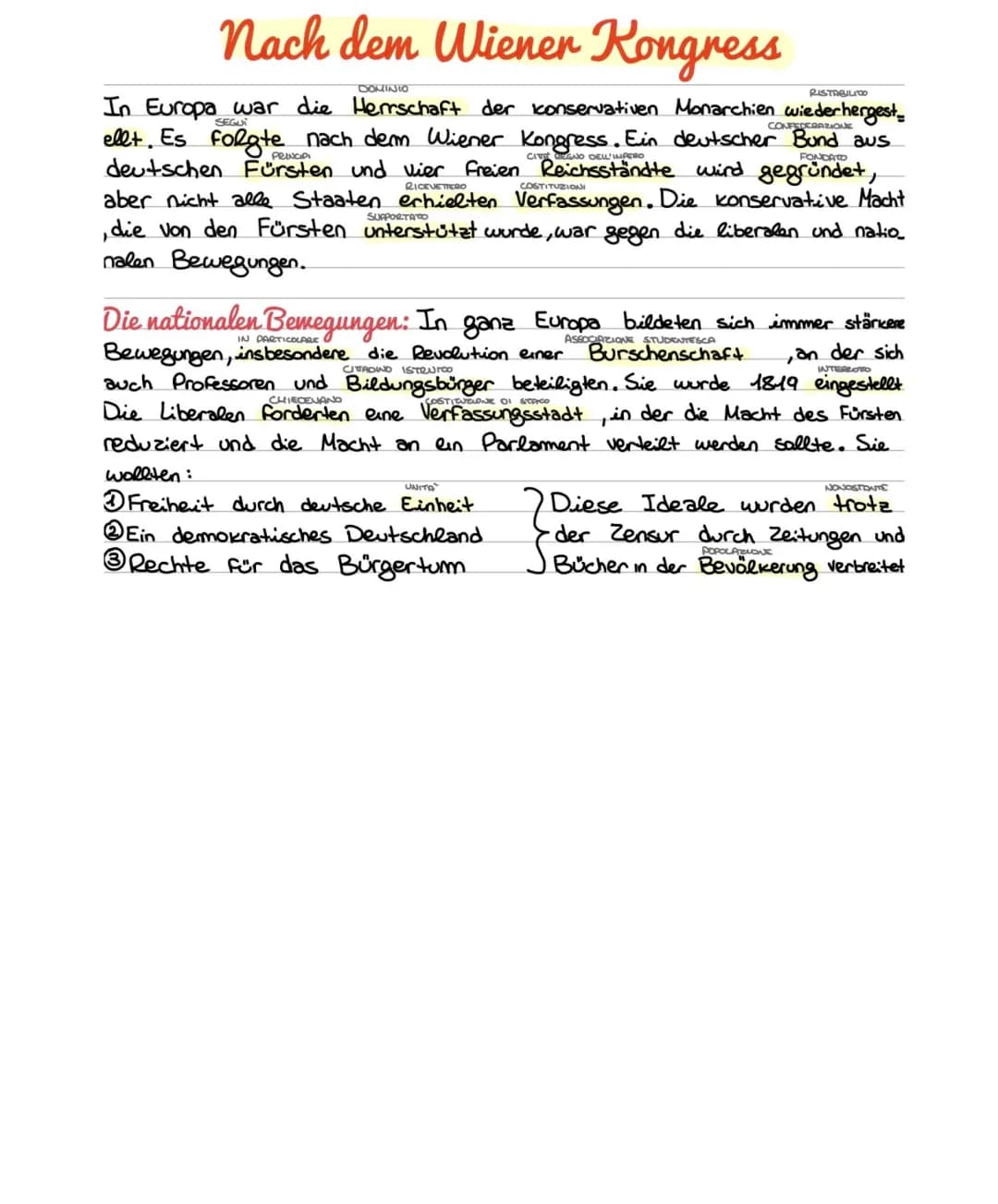 Die Deutsche Burschenschaft und die erste Verfassung - Was du wissen musst!
