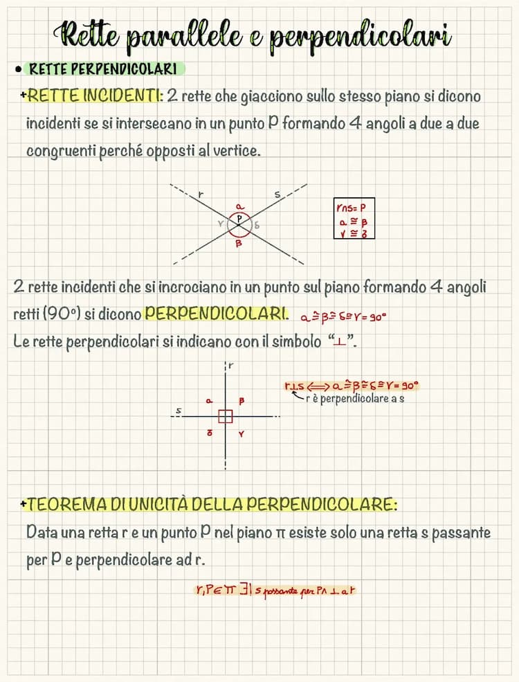 Know Rette Parallele e Perpendicolari thumbnail