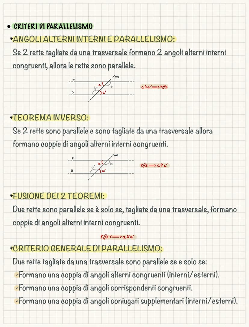 Rette parallele e perpendicolari
• RETTE PERPENDICOLARI
+RETTE INCIDENTI: 2 rette che giacciono sullo stesso piano si dicono
incidenti se si