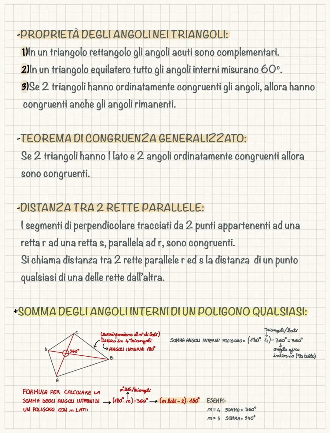 Rette parallele e perpendicolari
• RETTE PERPENDICOLARI
+RETTE INCIDENTI: 2 rette che giacciono sullo stesso piano si dicono
incidenti se si