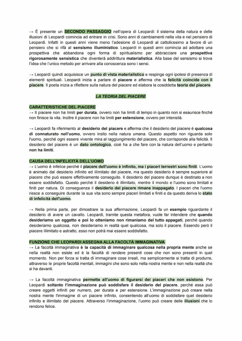 VITA
Leopardi nasce nel 1798 a Recanati nelle Marche, città appartenente allo stato pontificio. La
famiglia di Leopardi era una delle più im