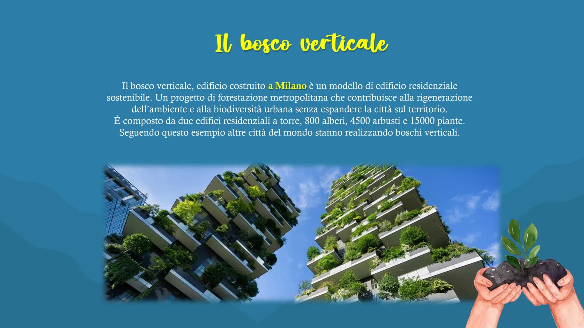 Agenda 2030
Obiettivo 11
"Città sostenibili"
į OBIETTIVO 11:
Rendere le città e gli insediamenti umani
inclusivi, sicuri, resilienti e soste