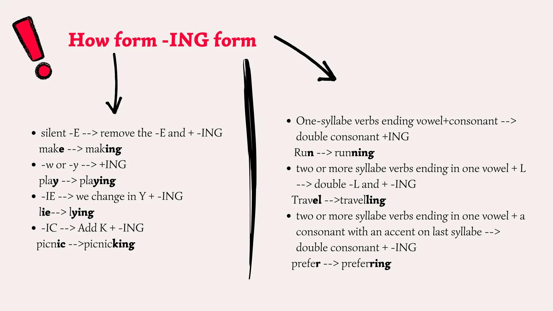# PRESENT SIMPLE

AND

PRESENT CONTINUOUS Present simple We use **PRESENT SIMPLE** to talk about:

- **Routines and habits**
I strart the sc