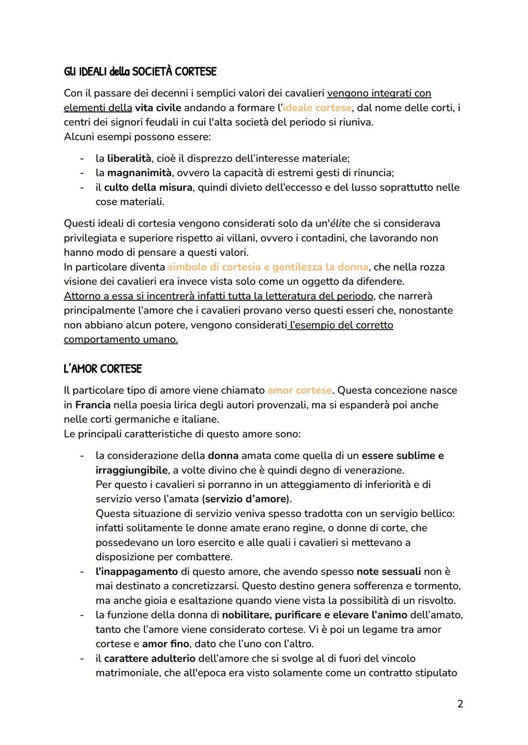 # ETÀ CORTESE (XI-XIII secolo)

IL CONTESTO SOCIALE

L'ORGANIZZAZIONE della SOCIETÀ

Durante l'Alto Medioevo la cultura era monopolio della 