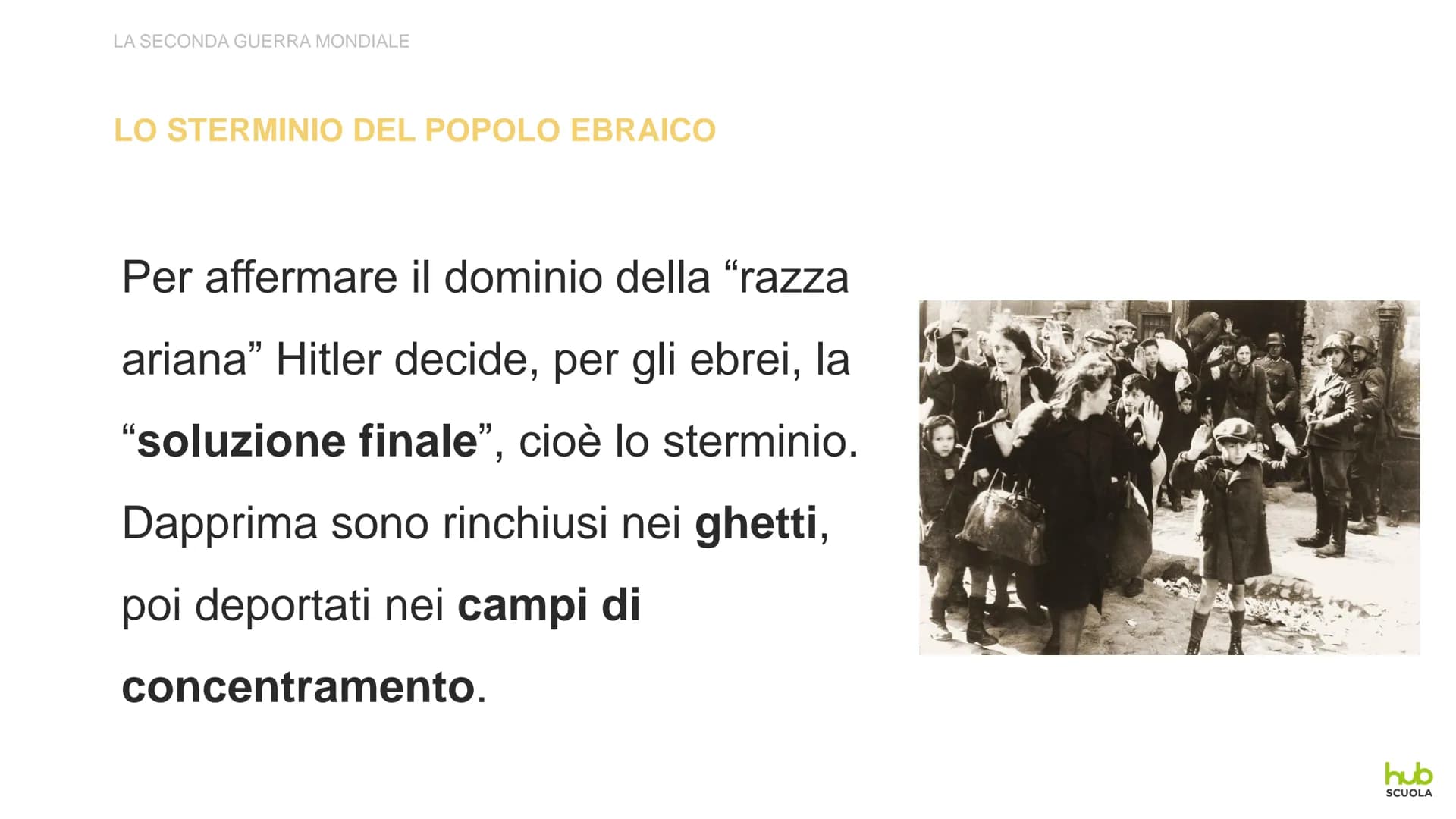 La Seconda
guerra mondiale LA SECONDA GUERRA MONDIALE
LE FASI INIZIALI DELLA GUERRA
Convinto che la Germania abbia il diritto di conquistare