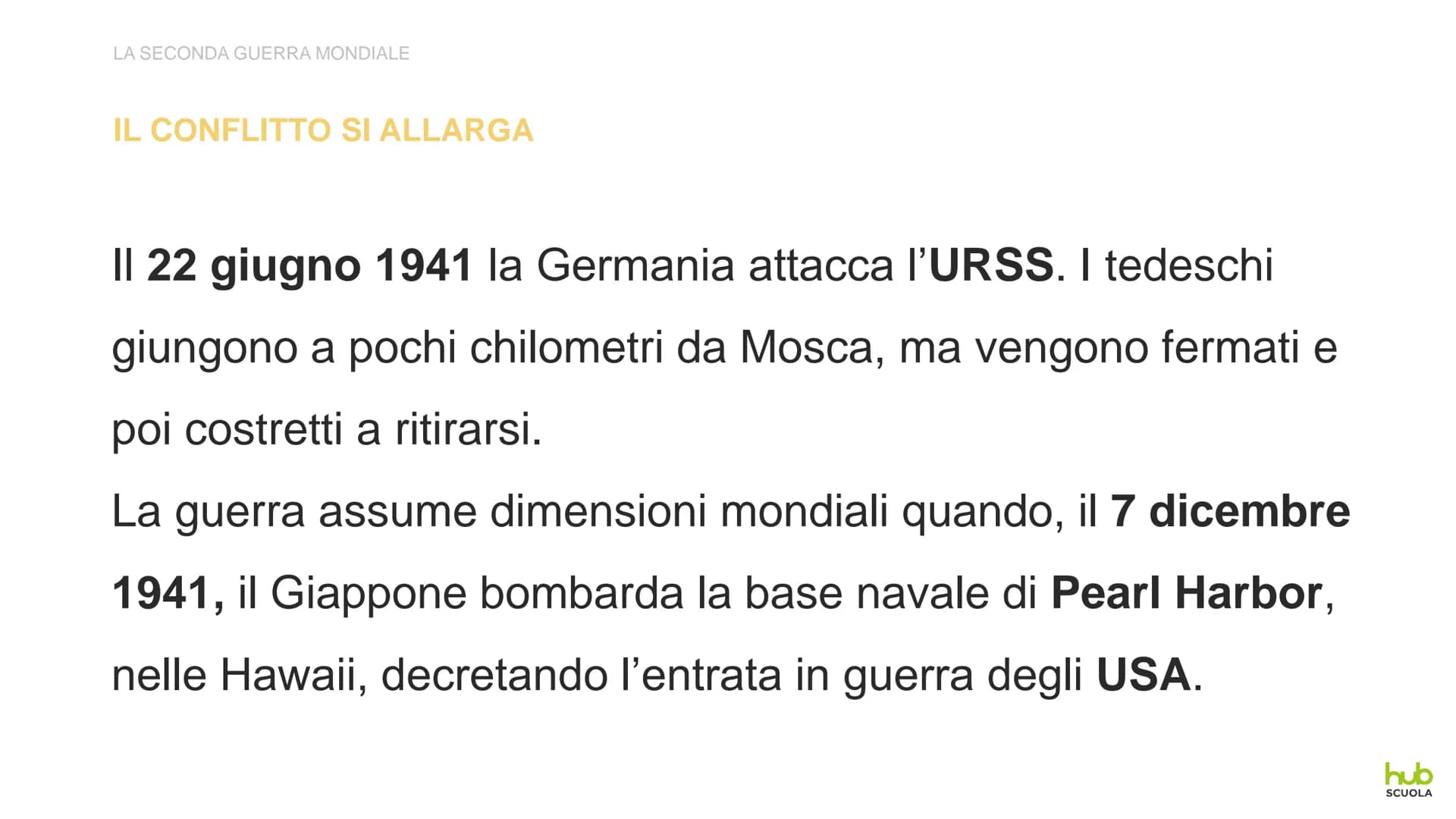 La Seconda
guerra mondiale LA SECONDA GUERRA MONDIALE
LE FASI INIZIALI DELLA GUERRA
Convinto che la Germania abbia il diritto di conquistare