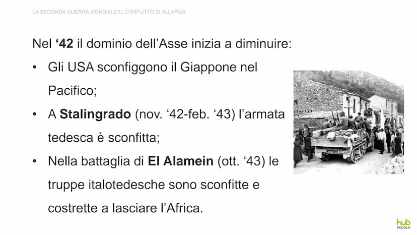 La Seconda
guerra mondiale LA SECONDA GUERRA MONDIALE
LE FASI INIZIALI DELLA GUERRA
Convinto che la Germania abbia il diritto di conquistare