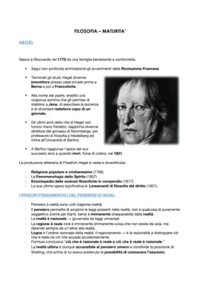 Know Riassunti del programma di filosofia del quinto anno thumbnail