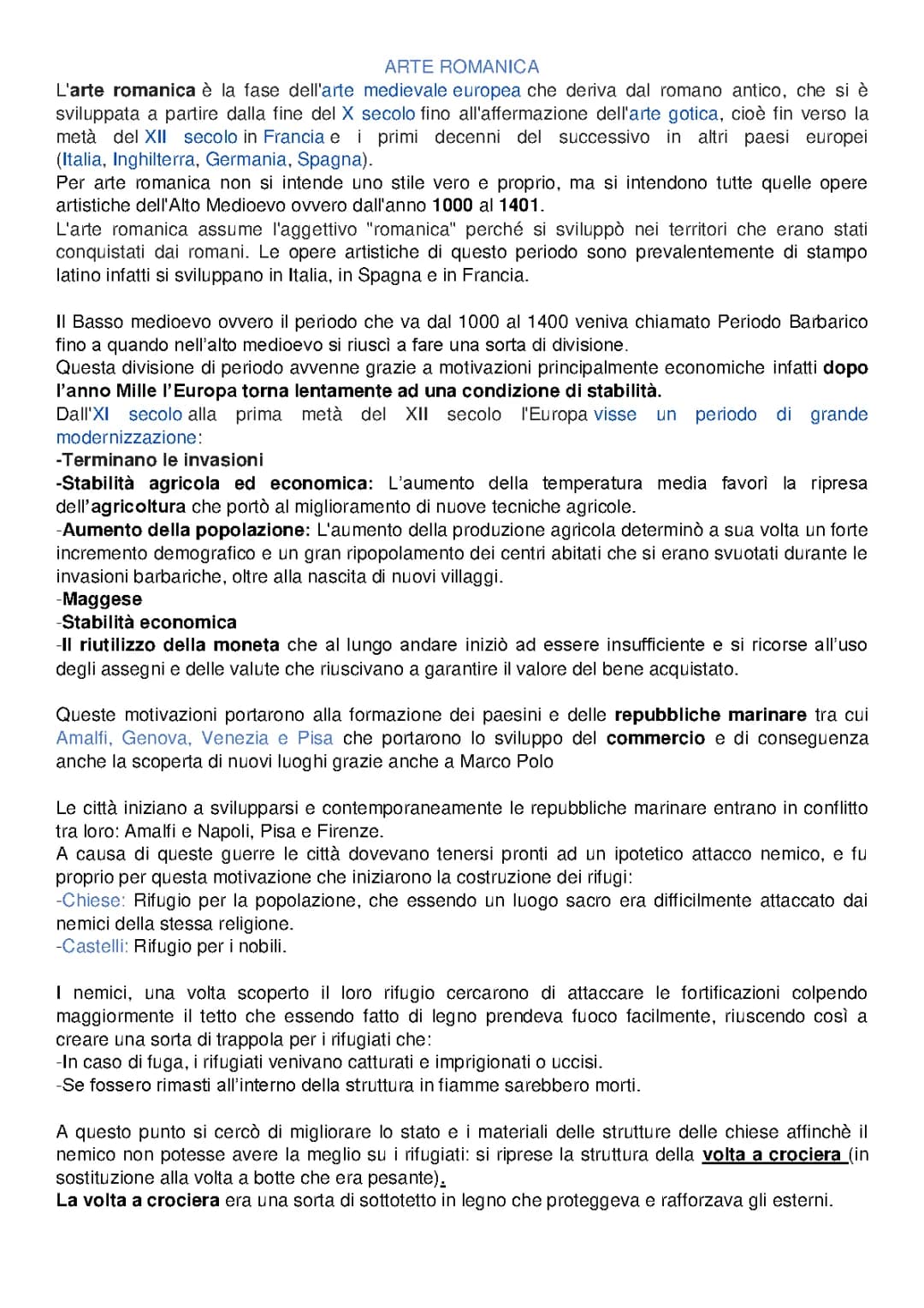 Arte Romanica