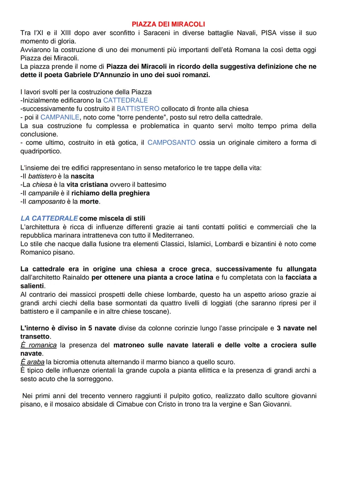 ARTE ROMANICA
L'arte romanica è la fase dell'arte medievale europea che deriva dal romano antico, che si è
sviluppata a partire dalla fine d