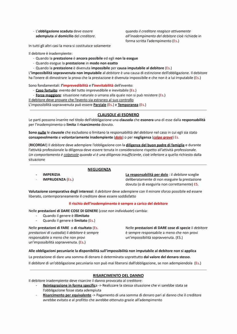 OBBLIGAZIONE
L'obbligazione è una relazione che lega due soggetti, uno dei quali deve tenere un dato comportamento a
vantaggio dell'altro.
I