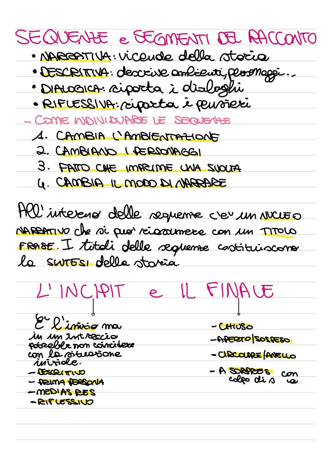 (1) LA STRUTTURA DELLA STORIA.
LA STRUTTURA BASE:
• SITUAZIONE INIZIALE: presentationi
Complicazione
ESORDIO:
• PERIPEZIE: Orioni, tensioni 