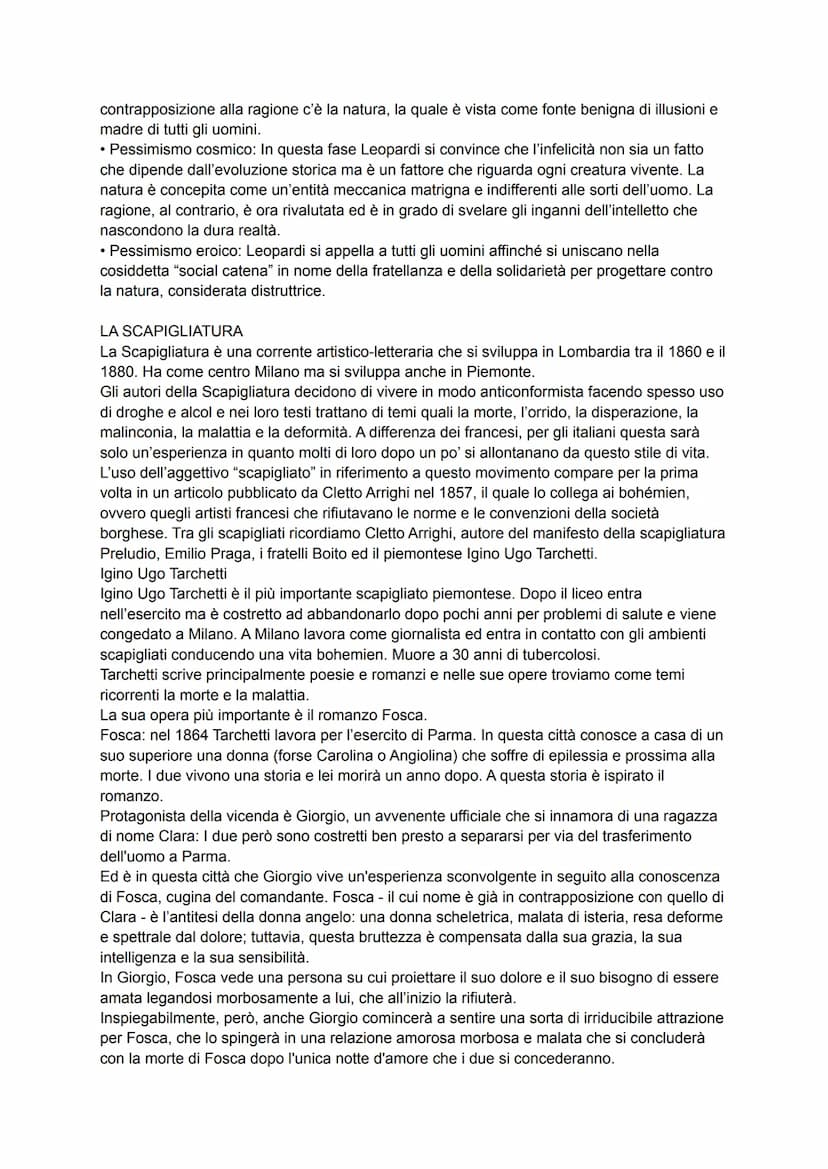 LETTERATURA ITALIANA
GIACOMO LEOPARDI
Giacomo Leopardi nasce nel 1798 a Recanati, un borgo nello stato pontificio.
Il padre esercita un'infl