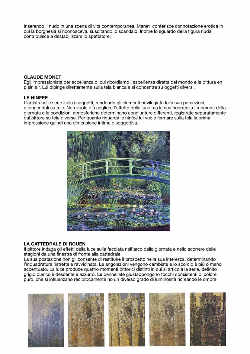 REALISMO
A metà ottocento un gruppo di artisti in Francia inizia rappresentare figure scene tratte dalla realtà
quotidiana, senza idealizzaz